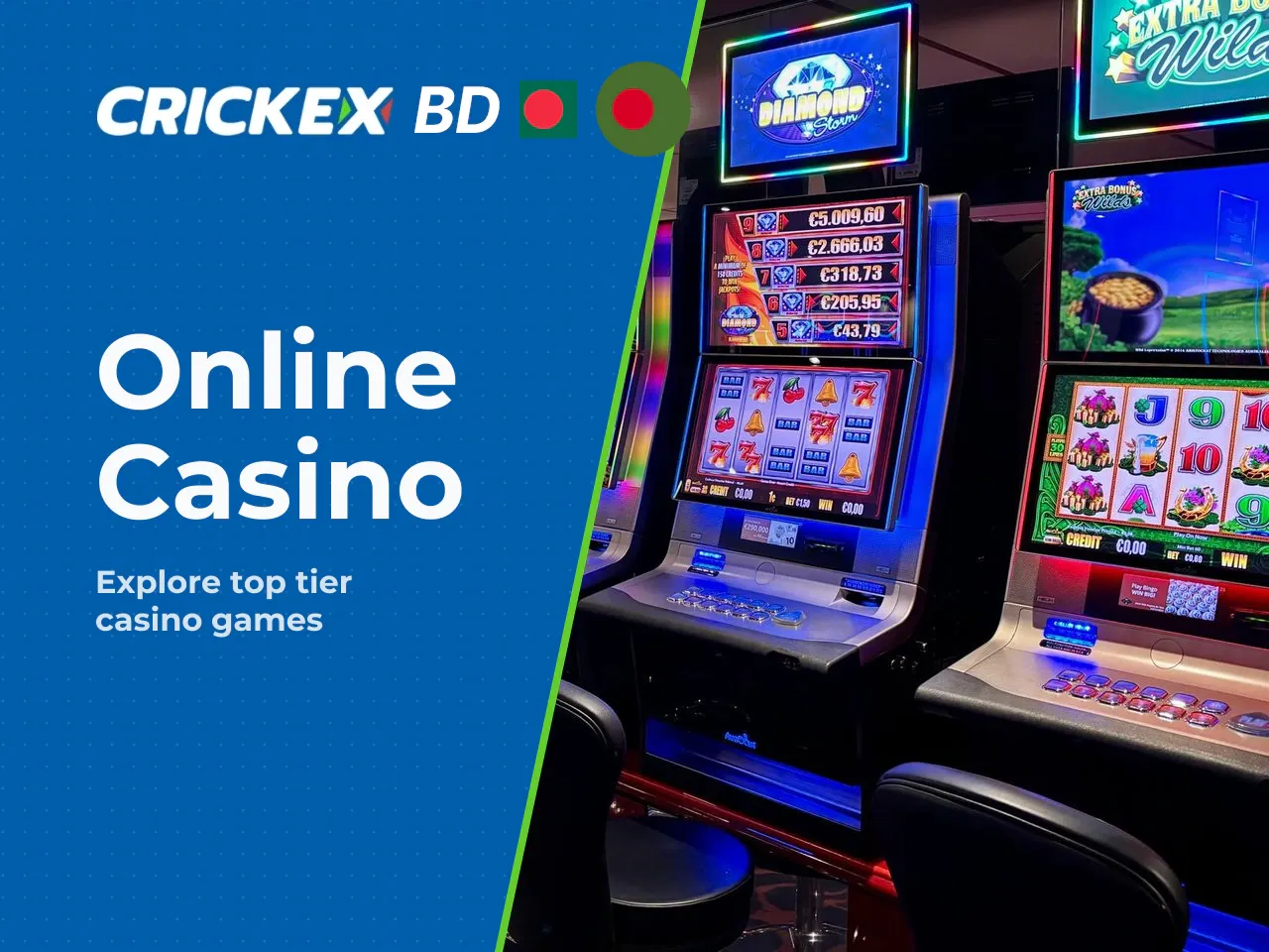 Slots, Table Games and Live Casino
