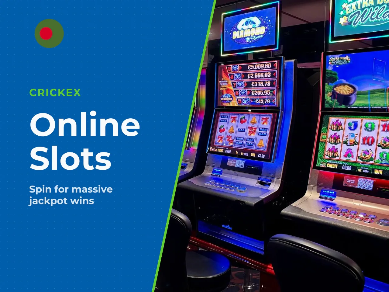 Crickex Slot Games and Other Online