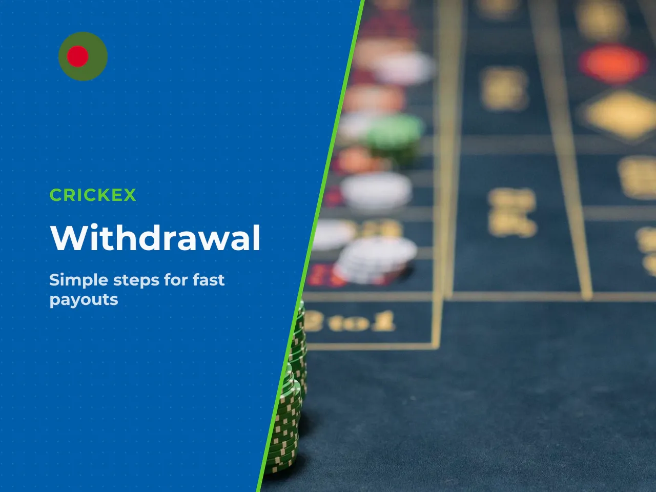 Crickex Minimum Withdrawal and Minimum Withdrawal