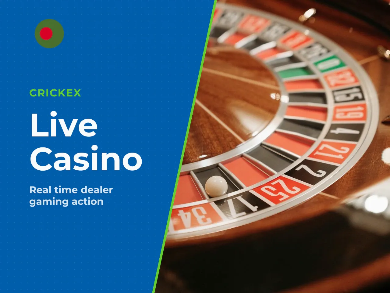 Crickex Live Casino Experience for Real-Time