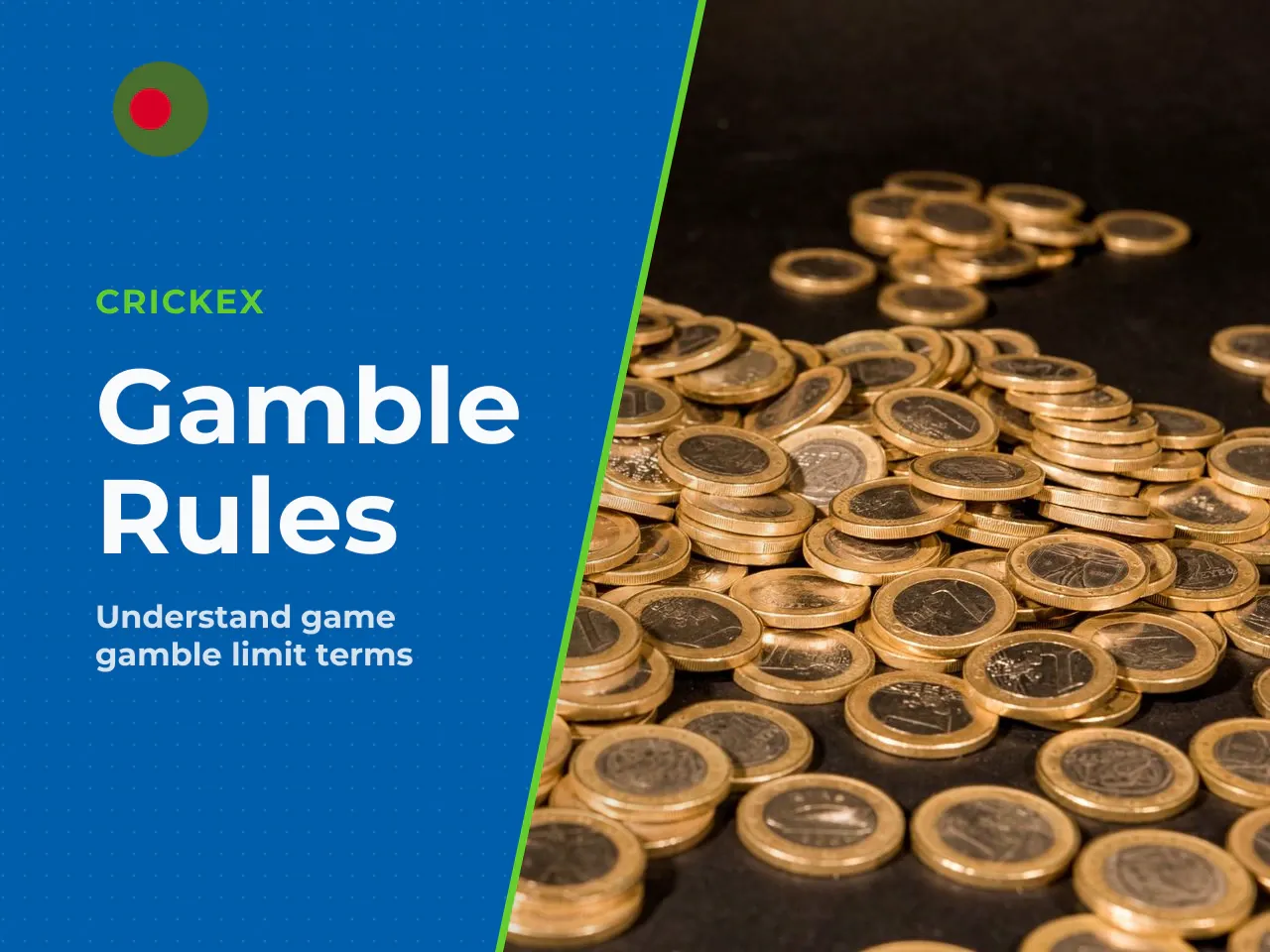 You may gamble up to 5